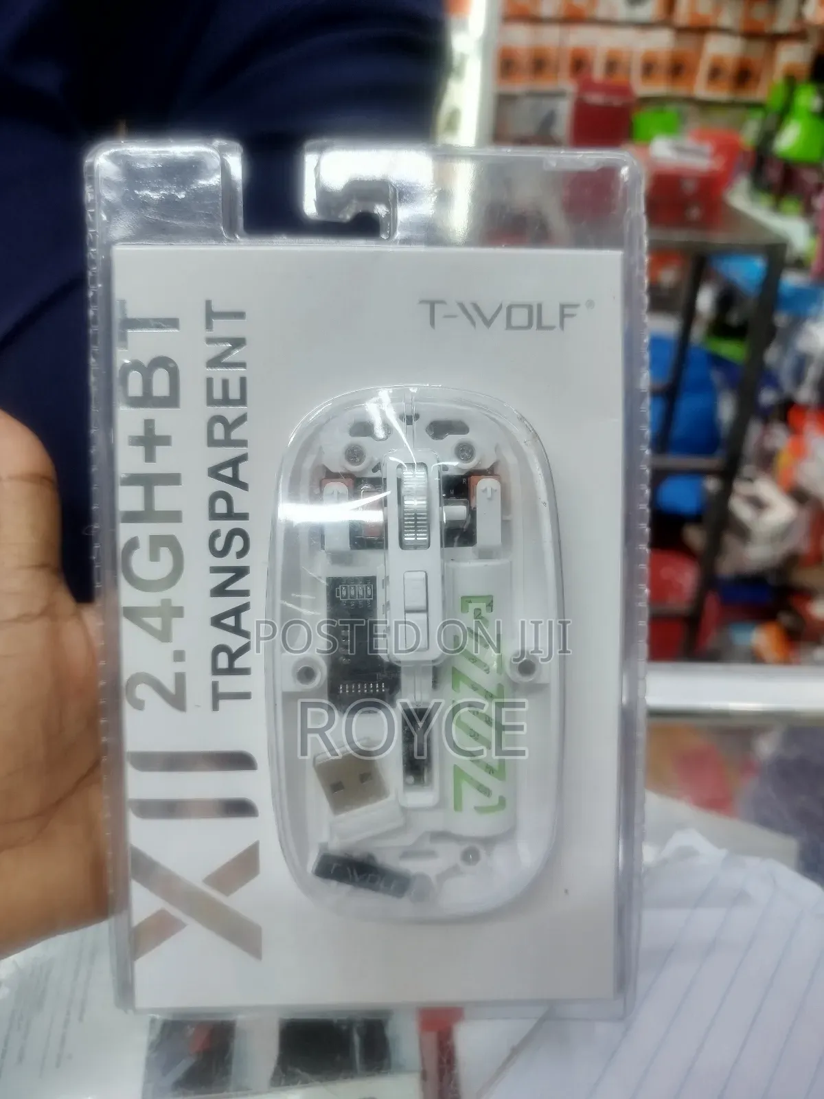 Transparent Wireless Mouse