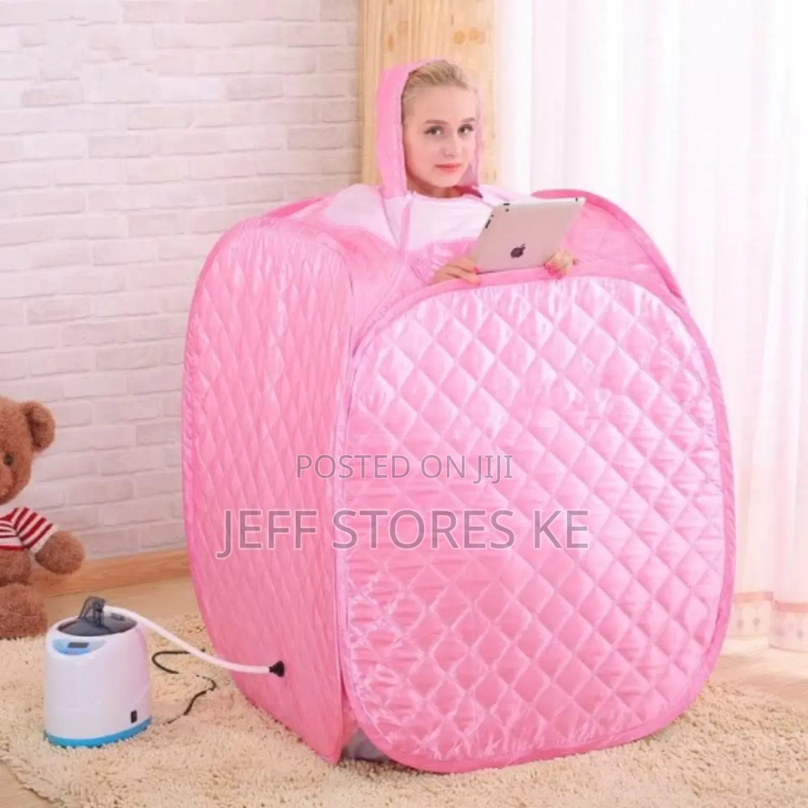 Red Portable Sauna Bag Complete