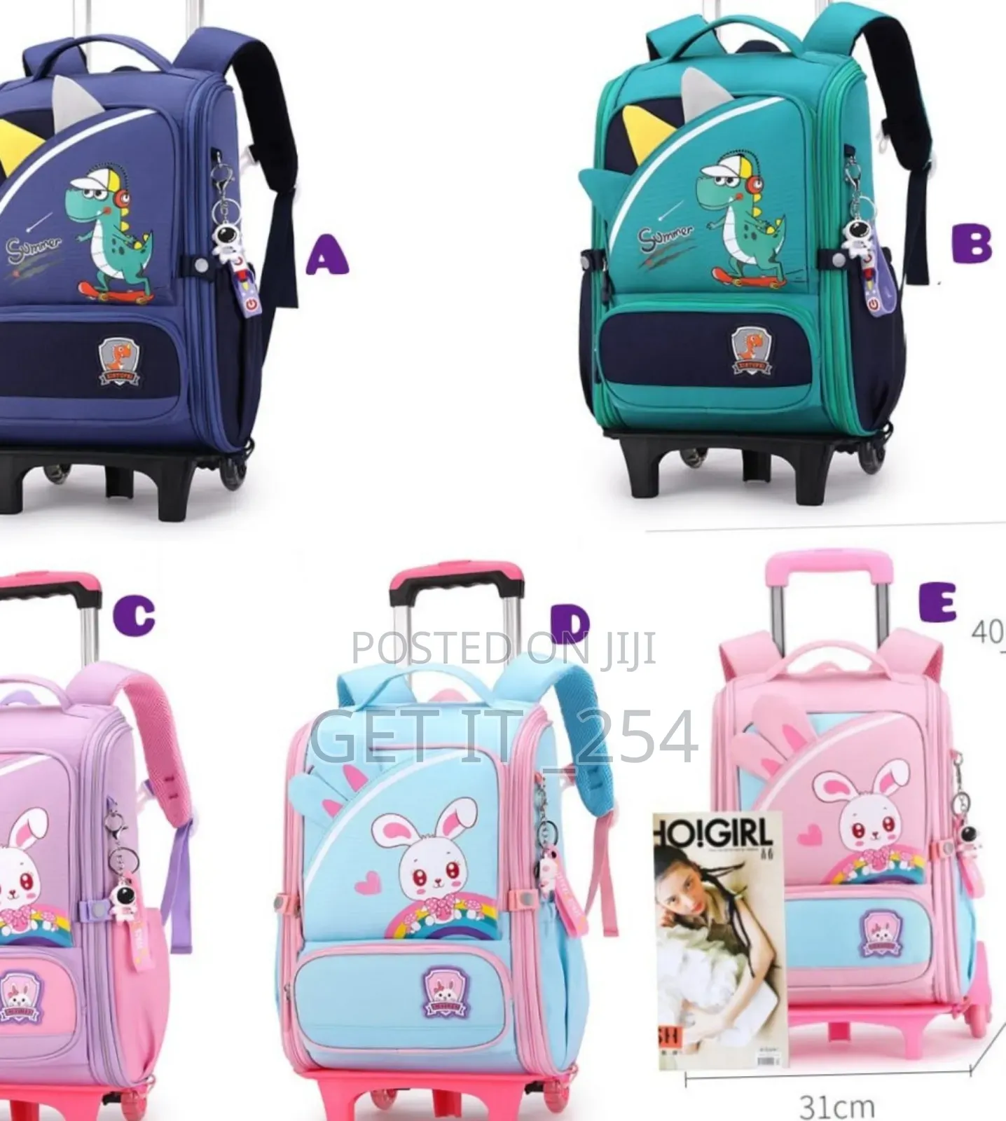 *Excellent Quality Trolley School Bag*