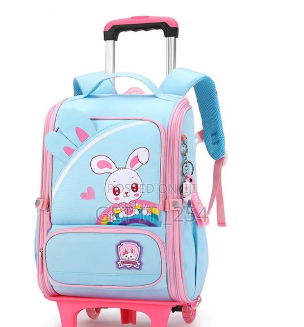 *Excellent Quality Trolley School Bag* - thumbnail 3