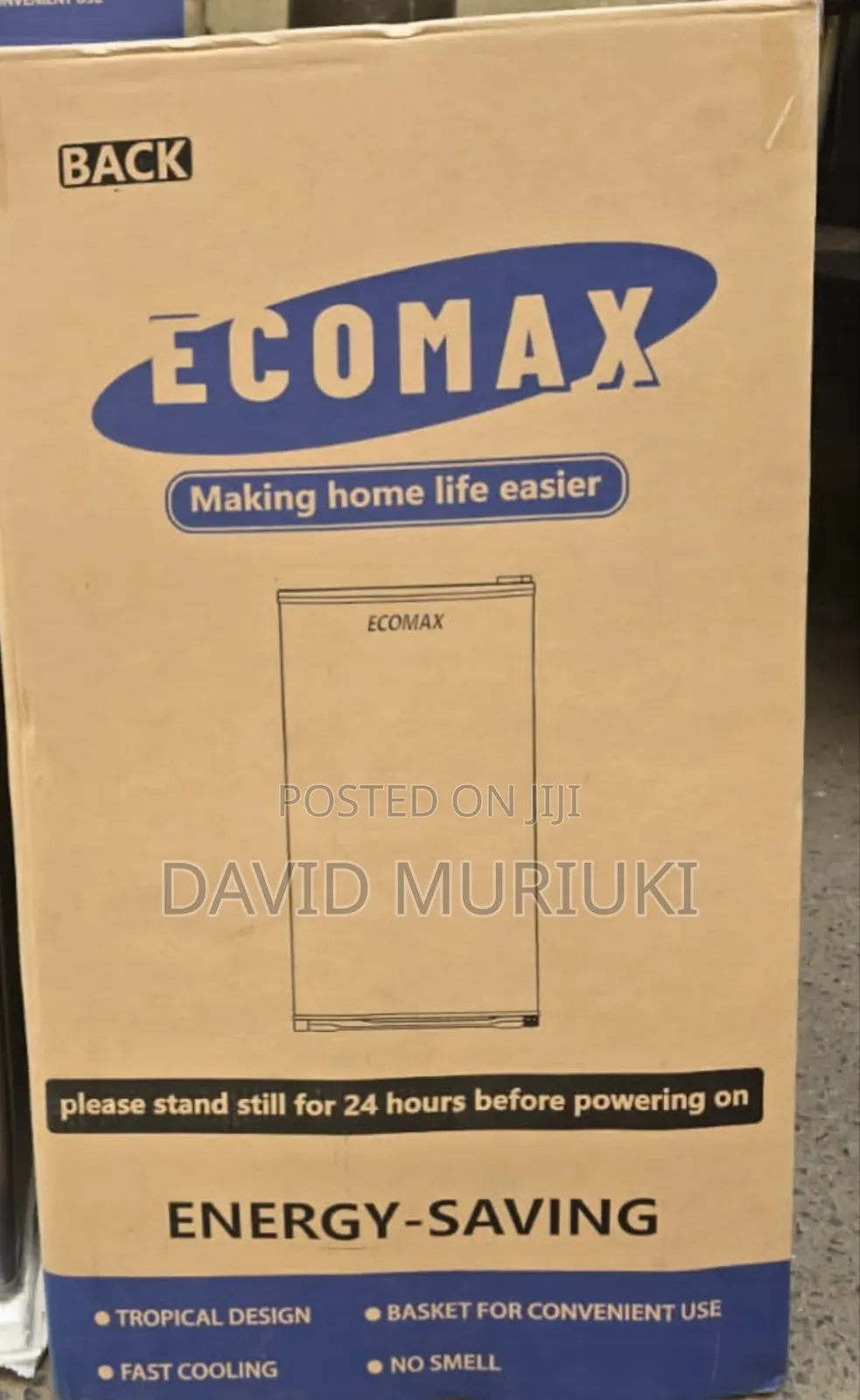 Ecomax 90 Litre Dark Silver Single Door Refrigerators With Free Guard