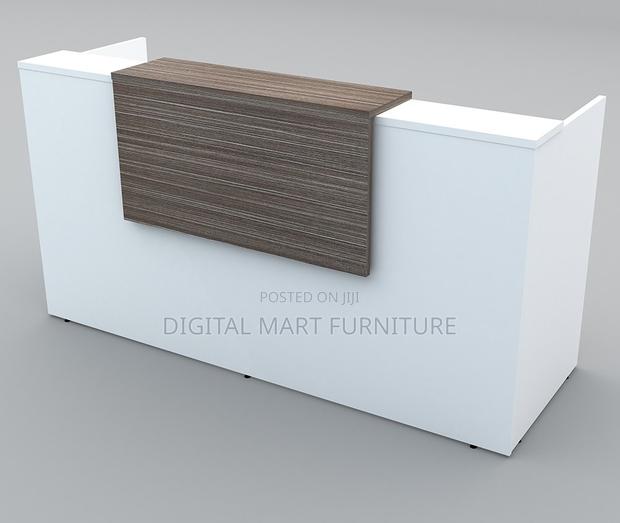 White Reception Desk For Salons