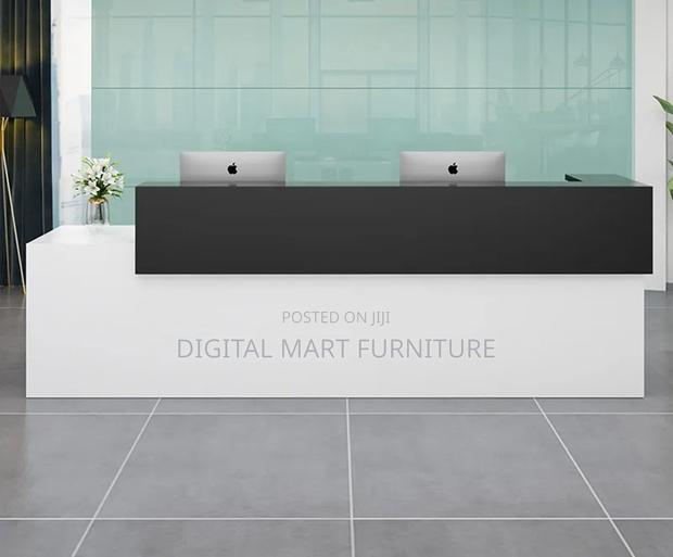 White Reception Desk For Salons - thumbnail 4