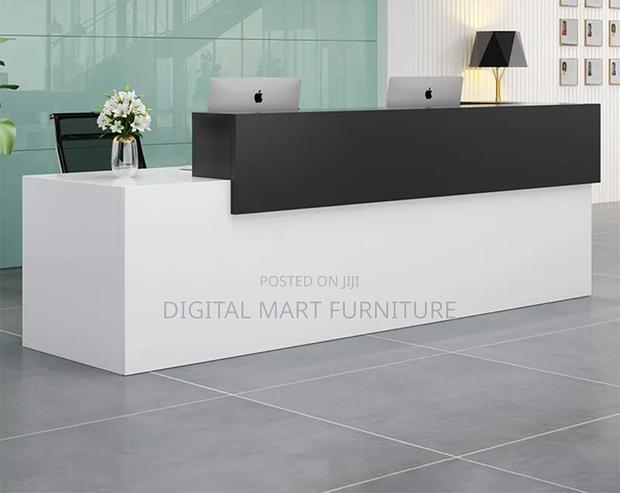 White Reception Desk For Salons - thumbnail 5