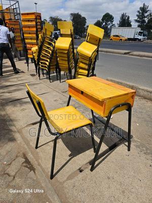 School Locker And Chair - main view