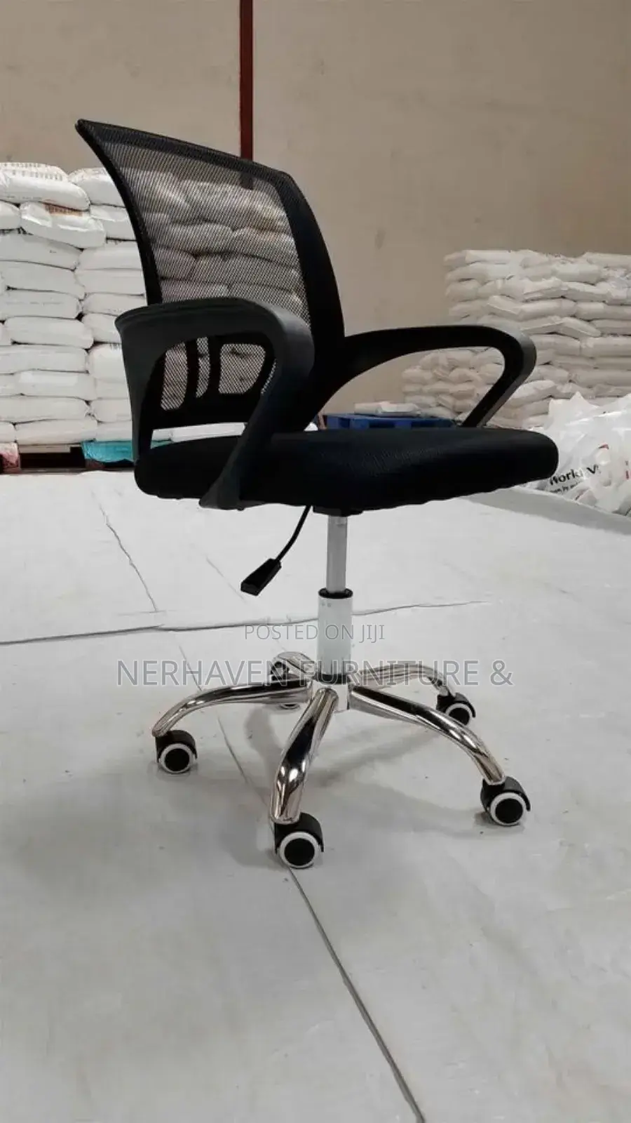 Secretarial Mesh Office Chair – Cool Comfort All Day