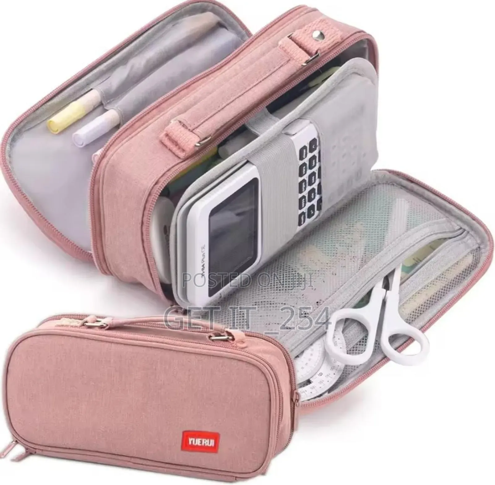 *Large Capacity Portable Excellent Quality Pencil Pouch/ Organizer