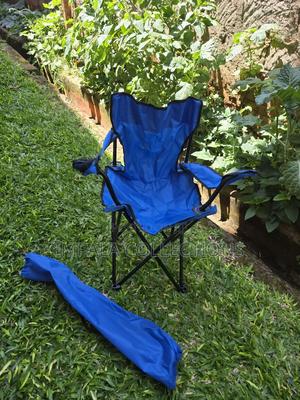 Foldable Camping Chair Blue - main view