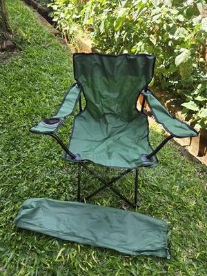 Camping Foldable Chair. Green - main view