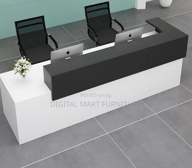 White Reception Desk For Salons - thumbnail 7