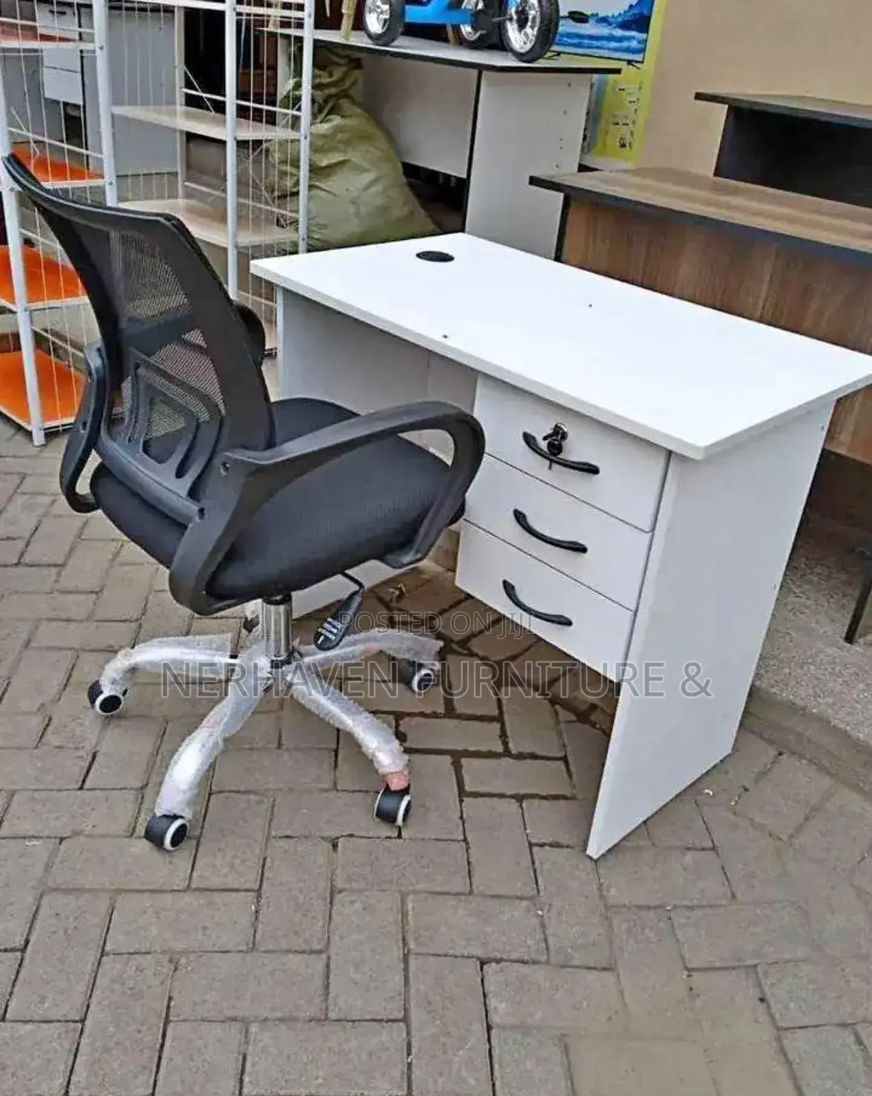 Heavy-Duty Study Desk for Work Learning