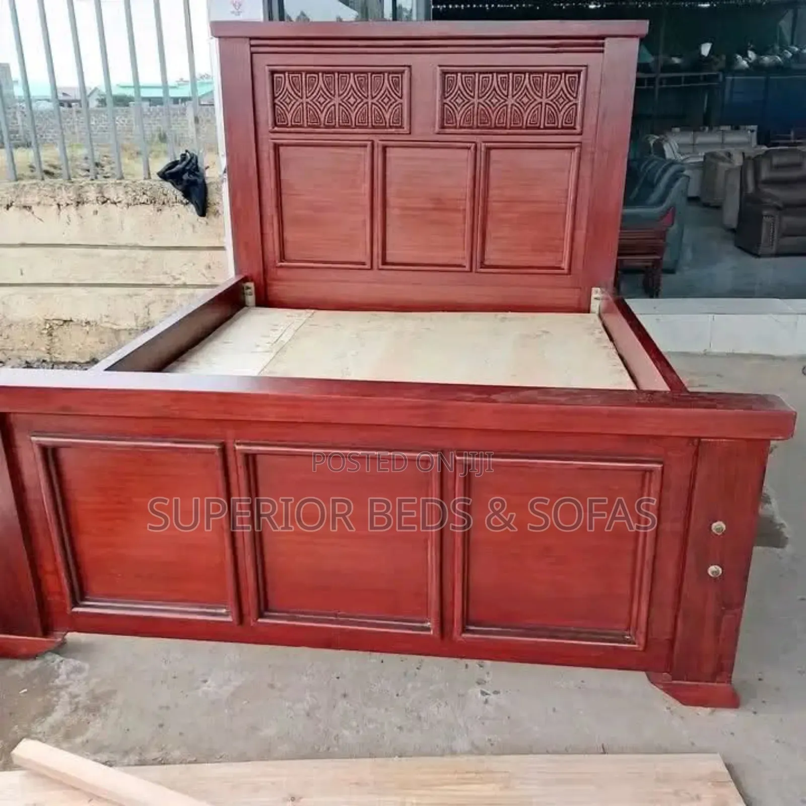 Classic Wooden Bed Frame Size 4 by 6.