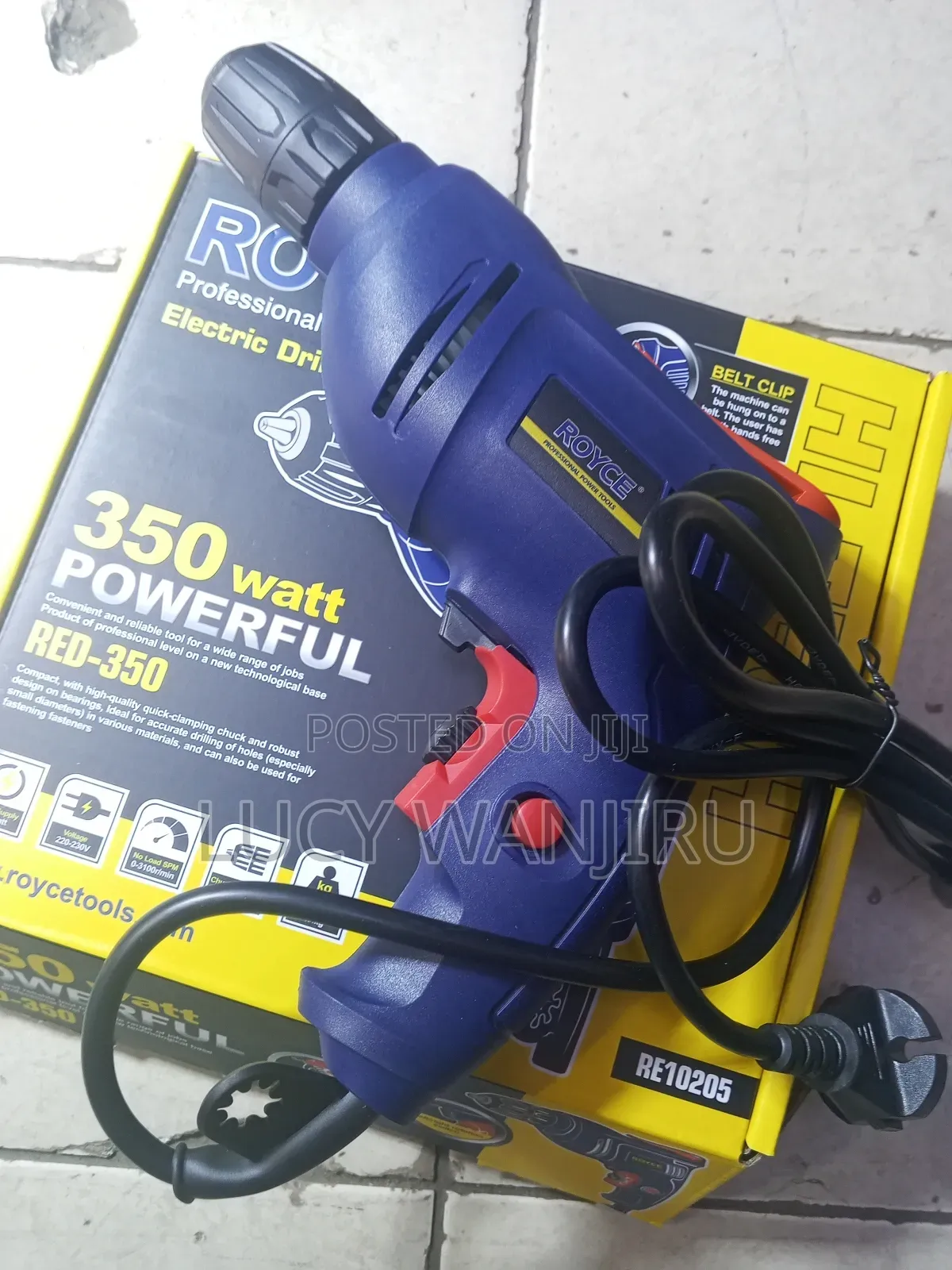 Industrial Electric Royce Electric Drill
