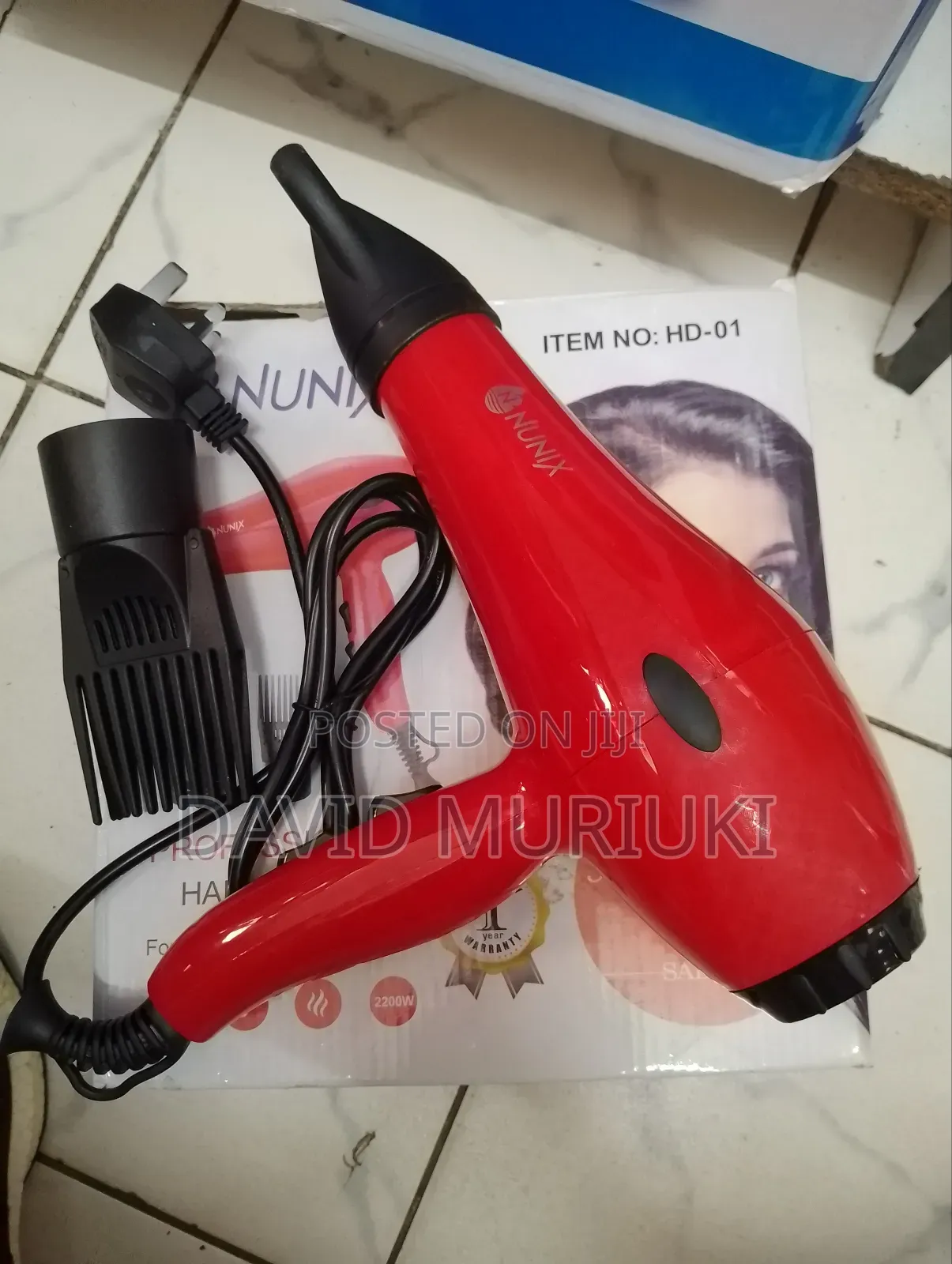 The Nunix Hair Dryers Hd