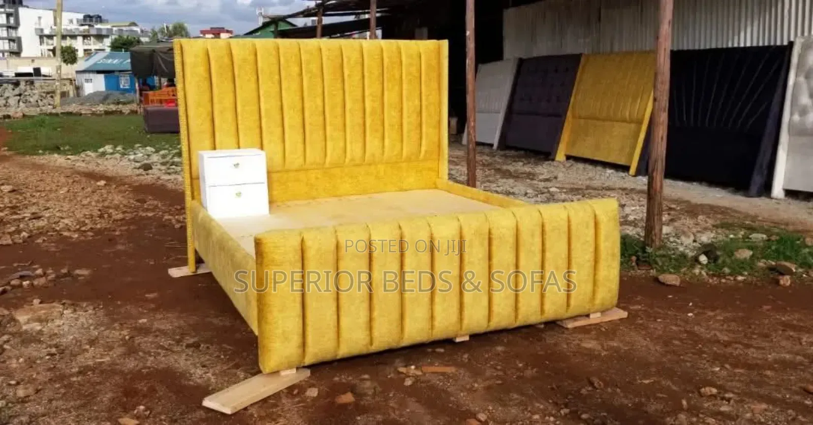 Luxury Velvet Upholstered Bed Frame
5 by 6