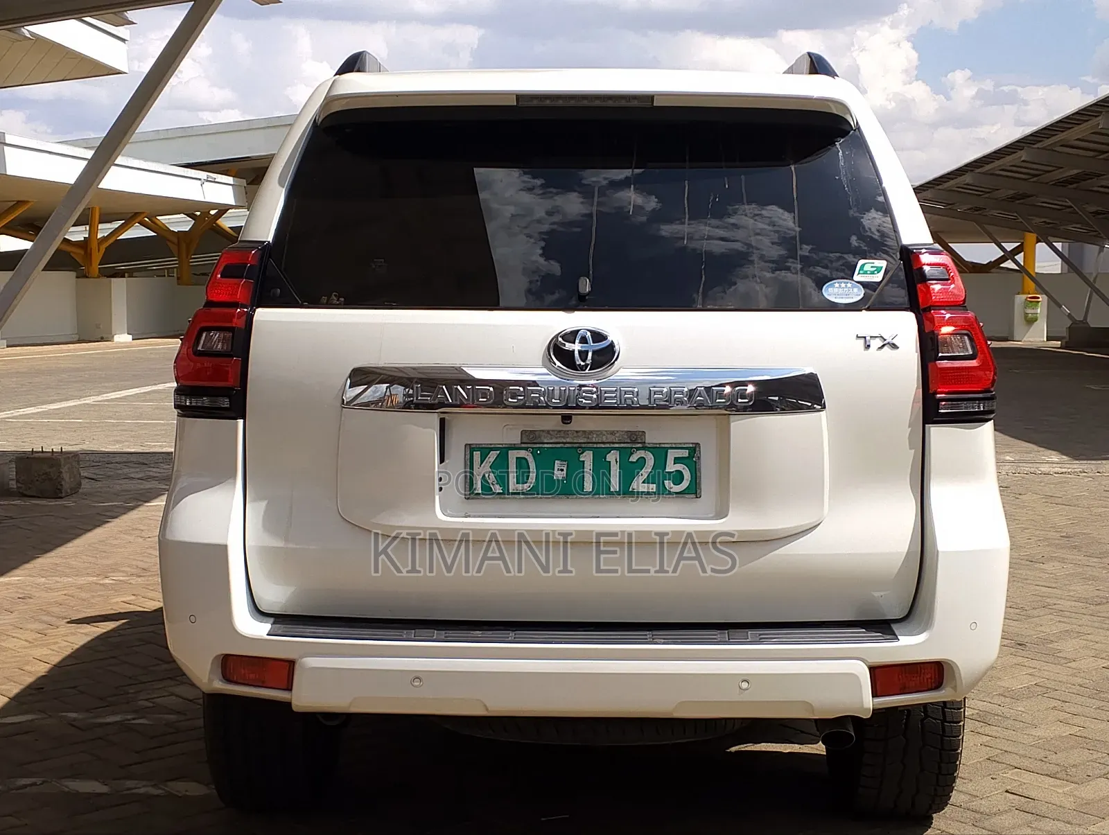 Toyota Land Cruiser Prado 2018 White