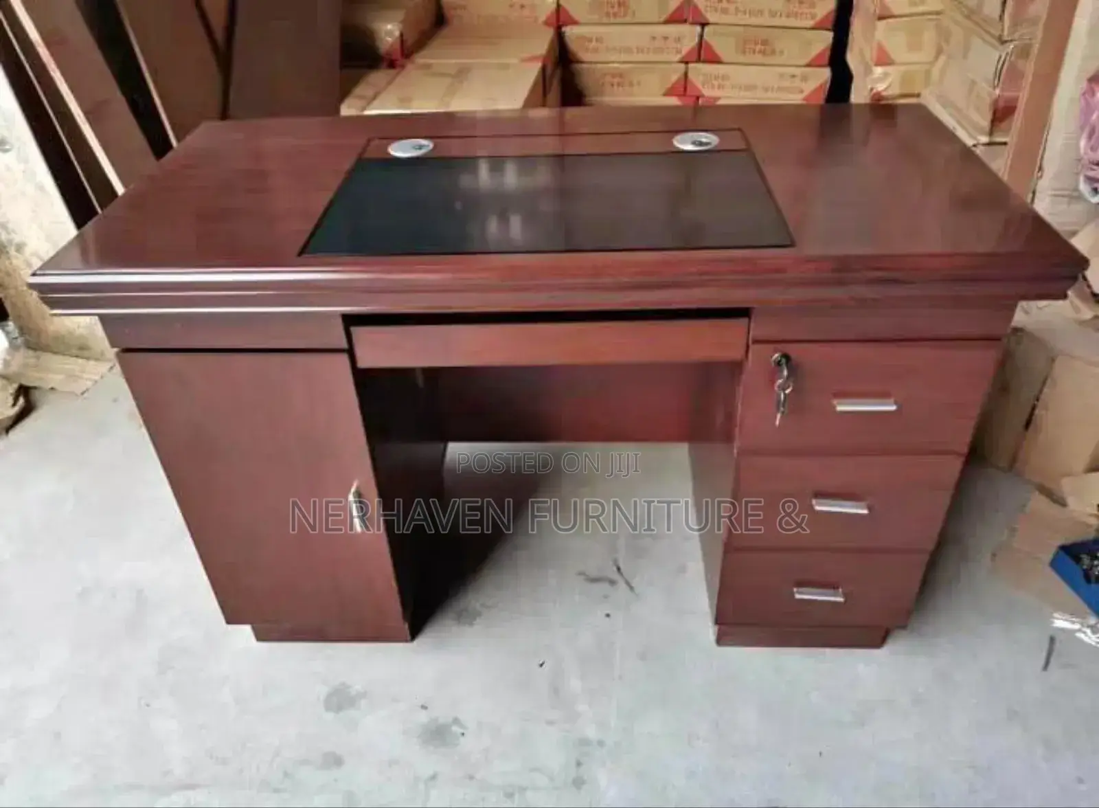 Premium Executive Workstation for Office Use