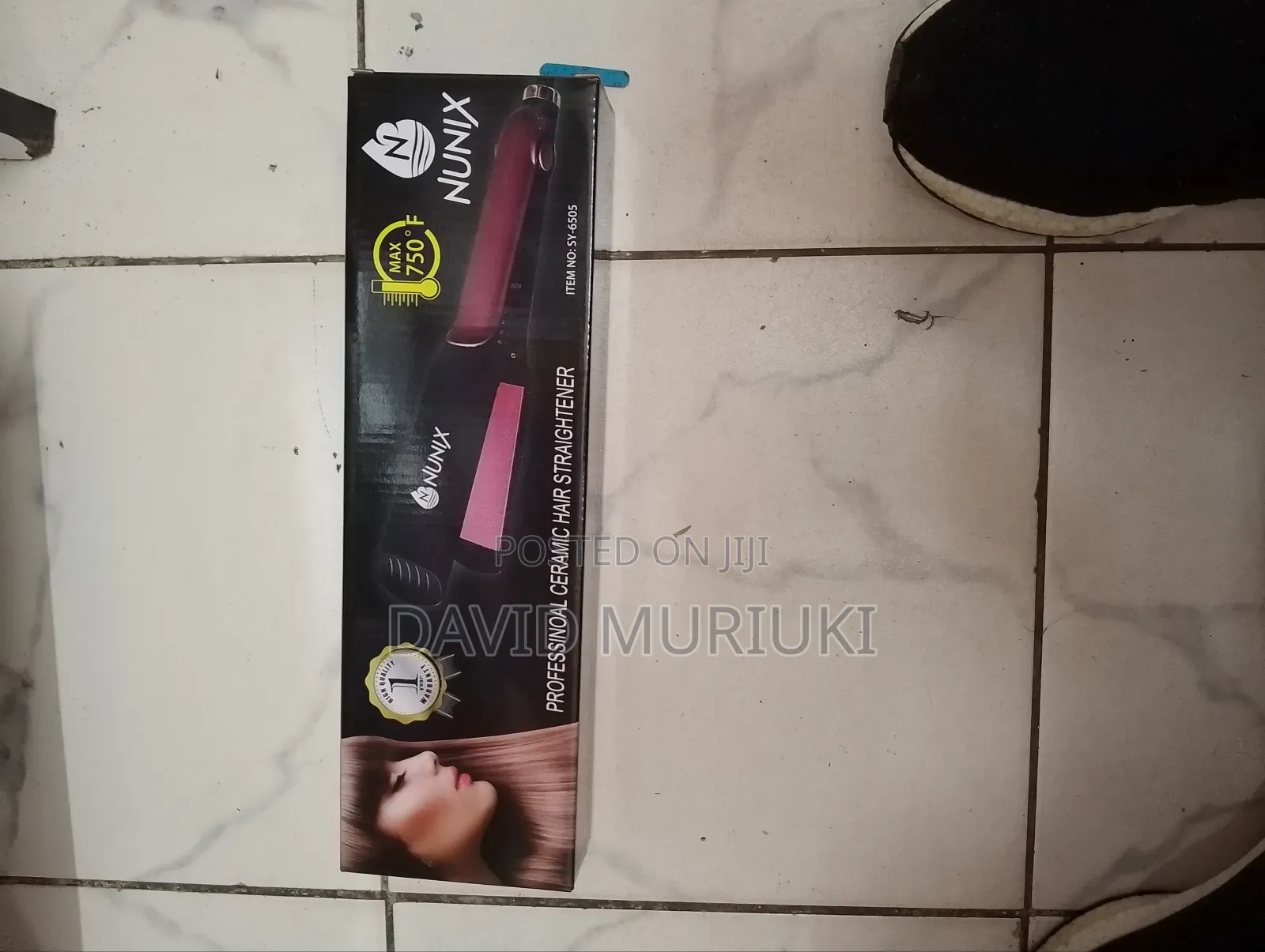 The New Nunix Hair Straighteners