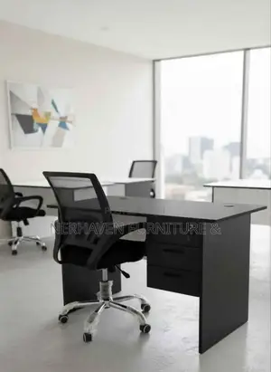 Durable Office Desk and Chair Set