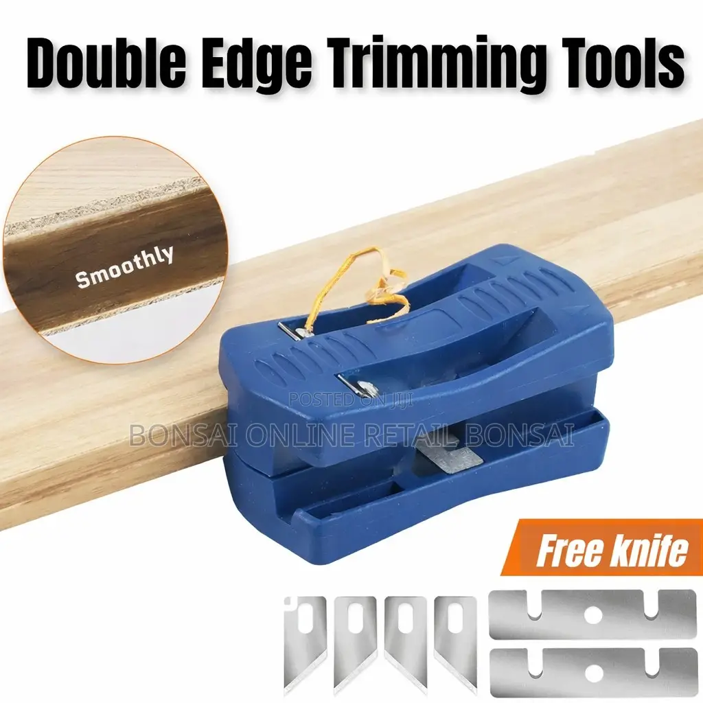 Heavy Duty Edge Banding Trimmer Tool for Fast Precise Wood Edges Cuts