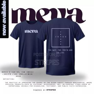 Meva Scripture-Inspired Graphic T-Shirt - thumbnail 2