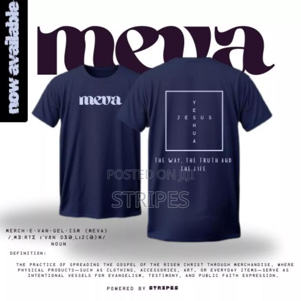 Meva Scripture-Inspired Graphic T-Shirt