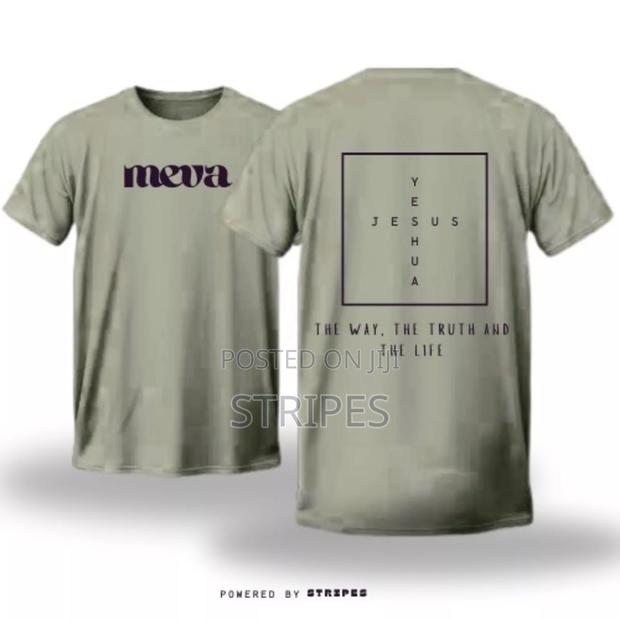 Meva Scripture-Inspired Graphic T-Shirt - thumbnail 4