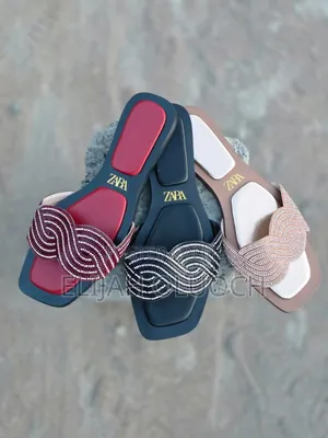 Black,Maroon,Rose Gold High Quality Tribal (Zara) Sandals