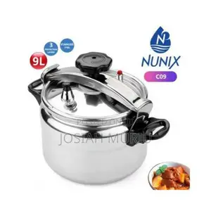 Nunix 9 Litres Manual Pressure Cooker