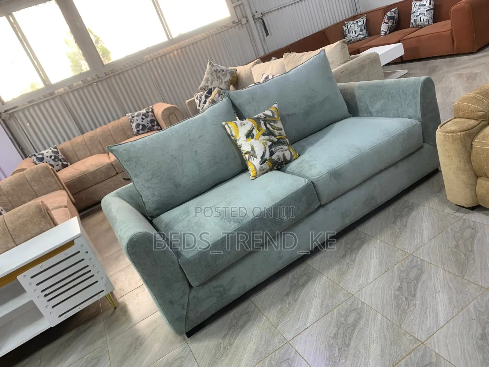 Momentous 3 Seater Modern Sofa