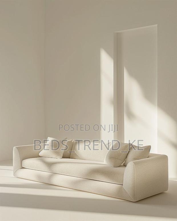 Indomitable 3 Seater Modern Couch - main view