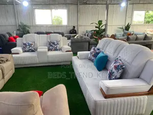 Modern Recent 5 Seater Semi Recliner Sofa Set 3,2