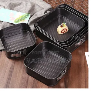 Square Baking Tins Set 6pcs/Set