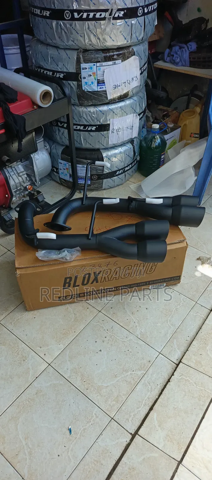 Blox Racing Muffler Delete Kit. WRX Sti 2014+