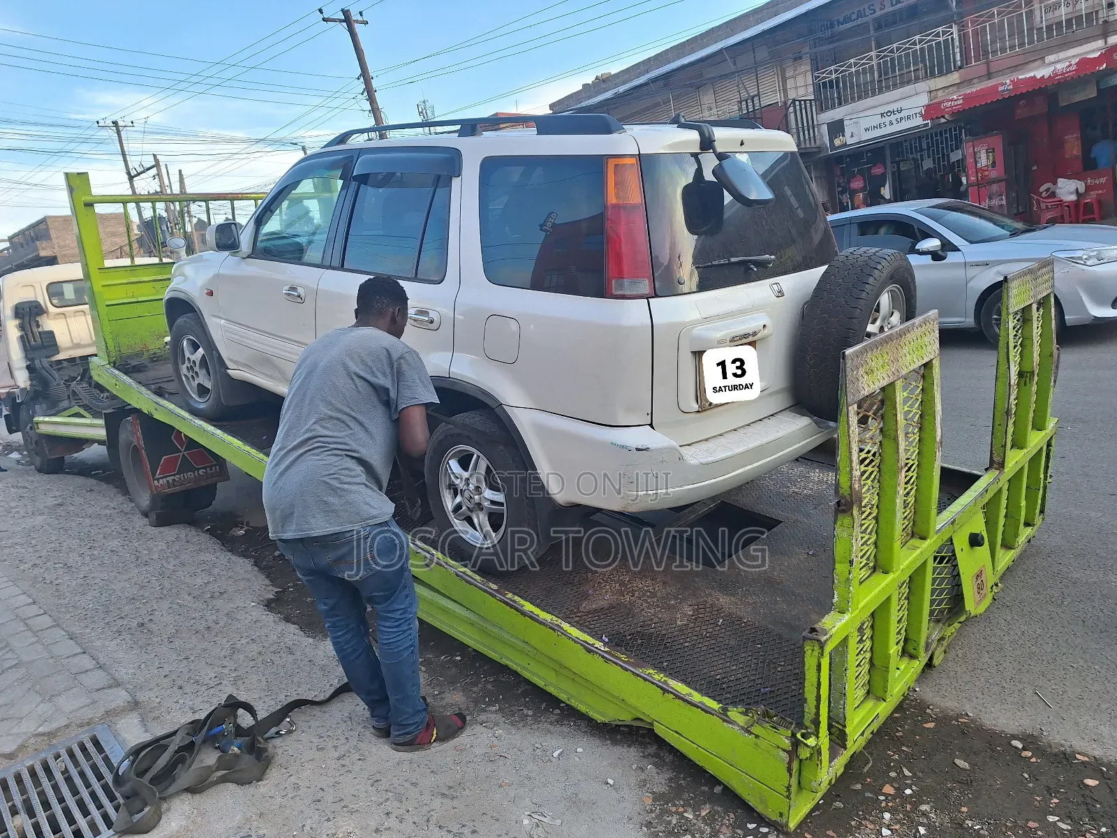 Karen Flatbed Towing- Sliding Bed