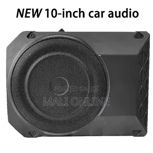 10-Inch Under-Seat Active Car Subwoofer With Built-in Amplifier 800w