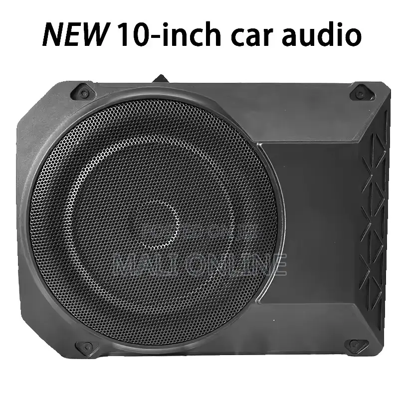 10-Inch Under-Seat Active Car Subwoofer With Built-in Amplifier 800w