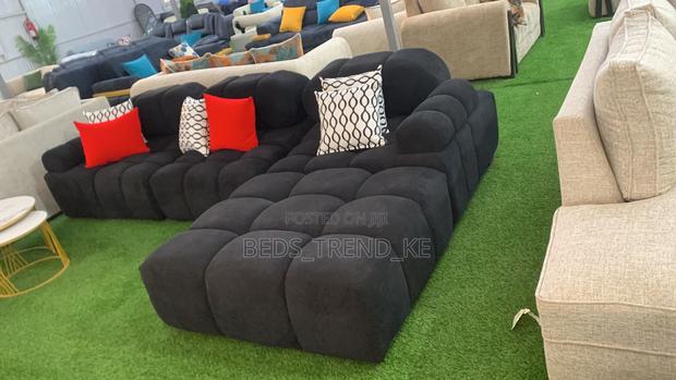 Classy Modern Bubble L Sofa 6 Seater