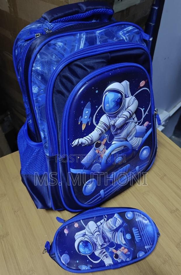 3d Cartoon Backpacks Plus Pencil Pouch - thumbnail 3
