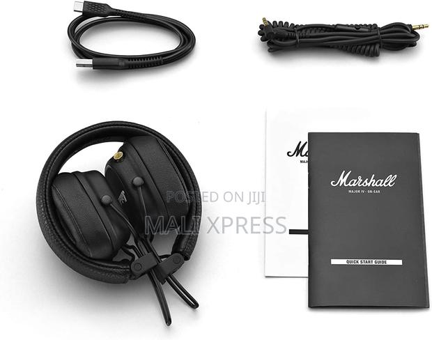 Marshall Major Iv Bluetooth Headphones 80+Hrs Wireless Playtime - thumbnail 6