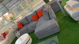 Adopted 6 Seater L Sofa Set With Pillows