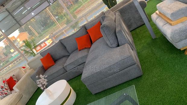 Adopted 6 Seater L Sofa Set With Pillows