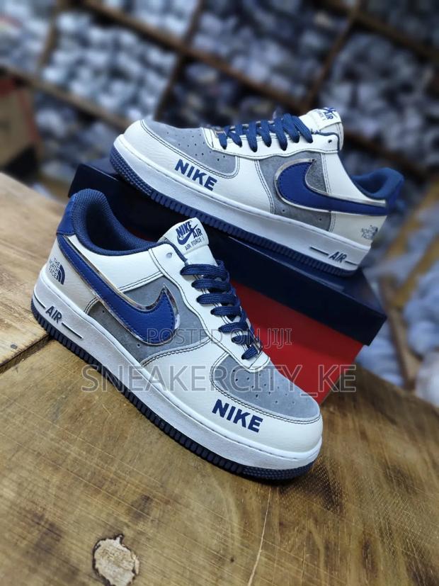 Northface Nike Airforce 1s - main view