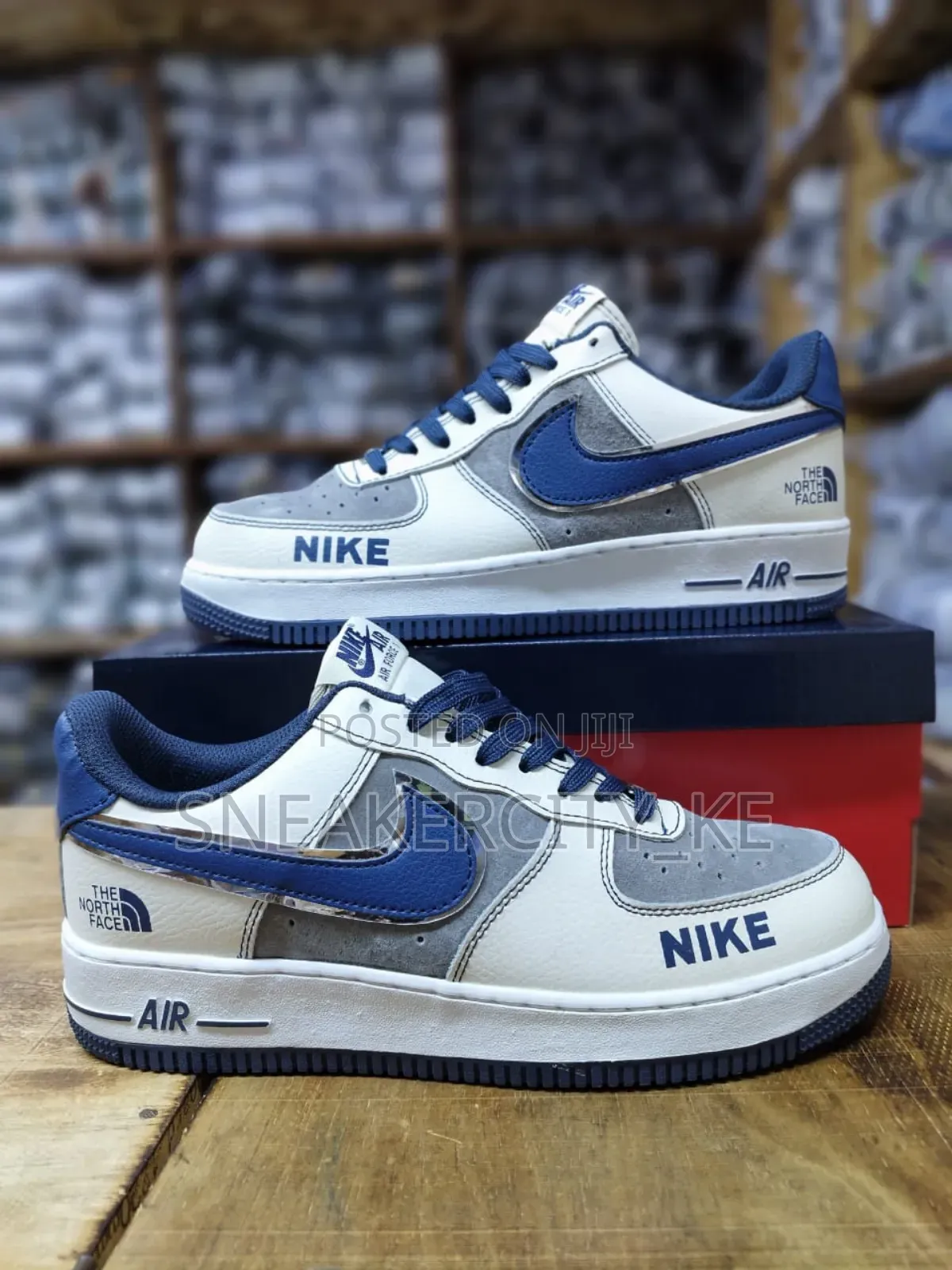 Northface Nike Airforce 1s