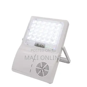 50w Solar Led Work Lamp Power Bank With Bluetooth Speaker Rechargeable