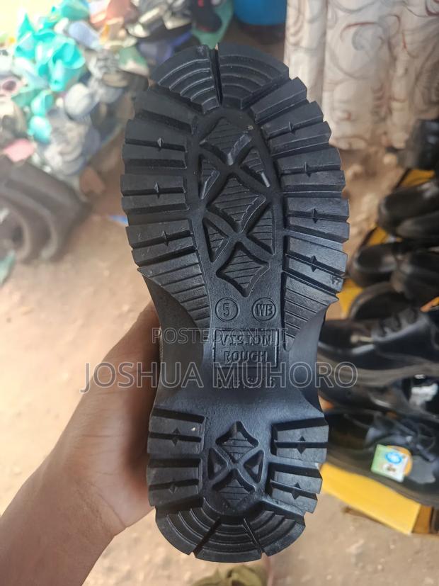 Durable Black Leather School Shoes – Comfortable Long-Lasting - thumbnail 6