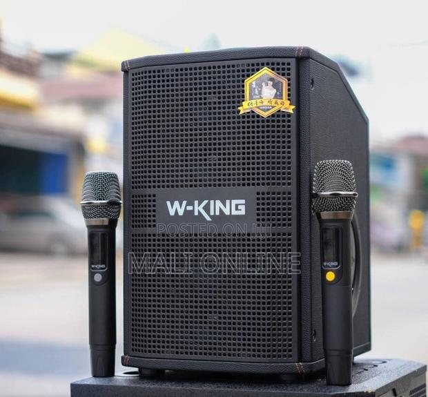180w W-King K20s Bluetooth Karaoke Speaker With 2 Wireless Mics - main view