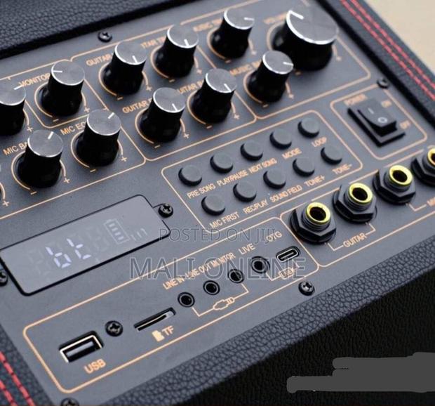 180w W-King K20s Bluetooth Karaoke Speaker With 2 Wireless Mics - thumbnail 3