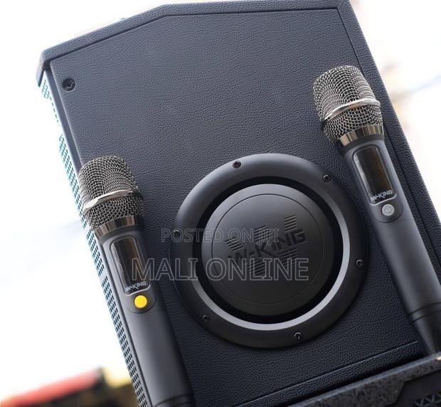 180w W-King K20s Bluetooth Karaoke Speaker With 2 Wireless Mics - thumbnail 5