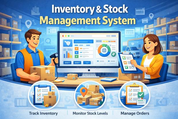 Inventory Stock Management System - main view
